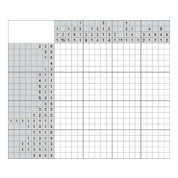 Японский кроссворд #513 “Рисунок”