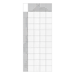 Японский кроссворд #532 “Скрипичный ключ”