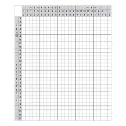 Японский кроссворд #522 “Взлет”