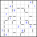 “Соседи” 9х9 #159 трудный