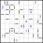 “Соседи” 9х9 #160 трудный