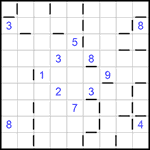 “Соседи” 9х9 #161 трудный