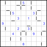 “Соседи” 9х9 #154 очень трудный