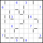 “Соседи” 9х9 #157 очень трудный