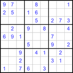 Судоку 9х9 #894 легкий