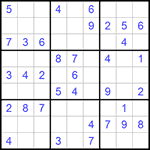 Судоку 9х9 #895 легкий