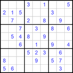 Судоку 9х9 #902 легкий