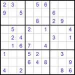 Судоку 9х9 #910 легкий