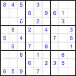 Судоку 9х9 #911 легкий