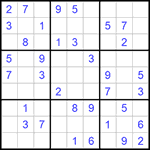 Судоку 9х9 #851 средний