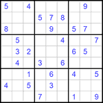 Судоку 9х9 #857 средний