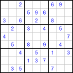 Судоку 9х9 #859 средний