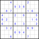 Судоку 9х9 #860 средний