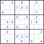 Судоку 9х9 #861 средний