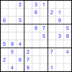 Судоку 9х9 #865 средний