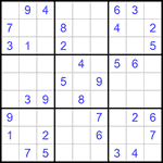 Судоку 9х9 #867 средний