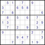 Судоку 9х9 #882 средний