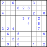 Судоку 9х9 #883 средний