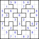 Судоку-пазл 9х9 #227 легкий