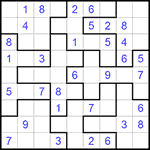 Судоку-пазл 9х9 #232 легкий