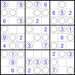 Судоку “Чет-нечет” 9х9 #156 легкий