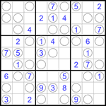 Судоку “Чет-нечет” 9х9 #157 легкий