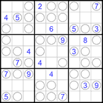 Судоку “Чет-нечет” 9х9 #157 средний