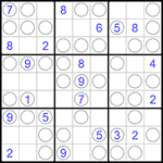 Судоку “Чет-нечет” 9х9 #158 средний