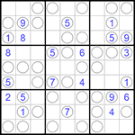 Судоку “Чет-нечет” 9х9 #160 средний