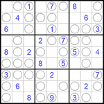 Судоку “Чет-нечет” 9х9 #165 средний