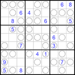 Судоку “Чет-нечет” 9х9 #152 трудный