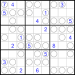 Судоку “Чет-нечет” 9х9 #155 трудный