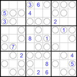 Судоку “Чет-нечет” 9х9 #146 очень трудный