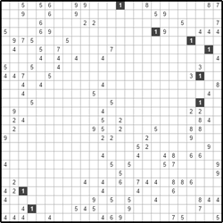 Филиппинский кроссворд #476 “Рыбка”