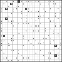 Филиппинский кроссворд #466 “Тепловоз”