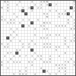 Филиппинский кроссворд #463 “Скелет”