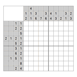 Японский кроссворд #549 “Мурка”