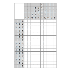 Японский кроссворд #591 “Часы”