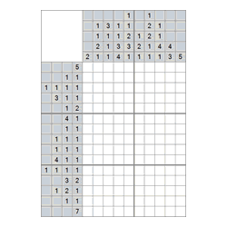 Японский кроссворд #592 “Песик”