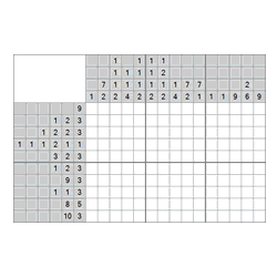 Японский кроссворд #596 “Компьютер”