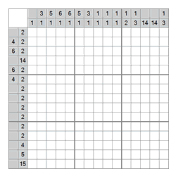 Японский кроссворд #556 “Семафор”