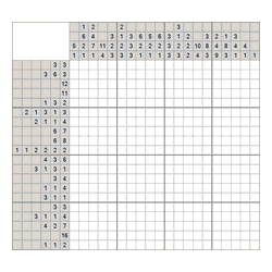 Японский кроссворд #598 “Сова”