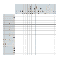 Японский кроссворд #569 “Рубль”