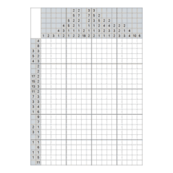 Японский кроссворд #548 “Кадуцей”