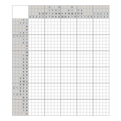 Японский кроссворд #566 “Сова”