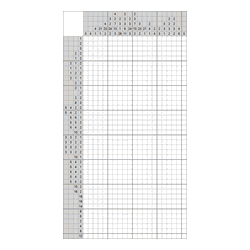 Японский кроссворд #605 “Свеча”