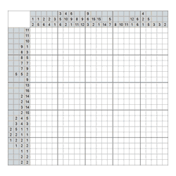 Японский кроссворд #567 “Пегас”