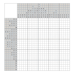 Японский кроссворд #563 “Пират”