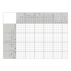 Японский кроссворд #552 “Бульдозер”