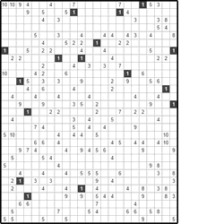 Филиппинский кроссворд #493 “Джинн” Филиппинский кроссворд #493 “Джинн”